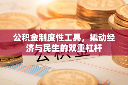 盘县公积金制度性工具，撬动经济与民生的双重杠杆