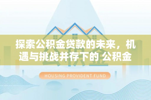 盘县探索公积金贷款的未来，机遇与挑战并存下的 公积金贷款风险防控