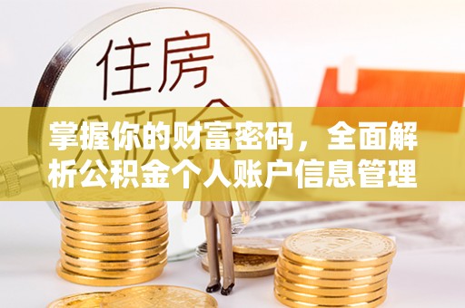 盘县掌握你的财富密码，全面解析公积金个人账户信息管理与优化