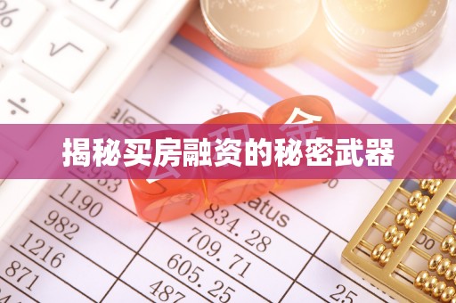 盘县揭秘买房融资的秘密武器