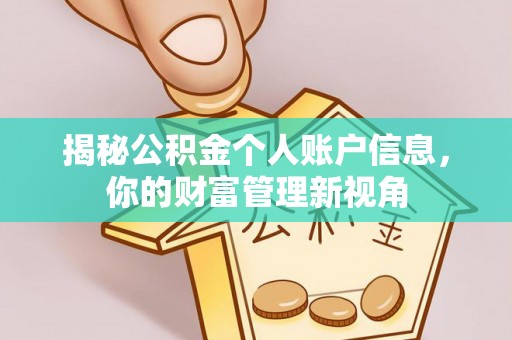 盘县揭秘公积金个人账户信息，你的财富管理新视角