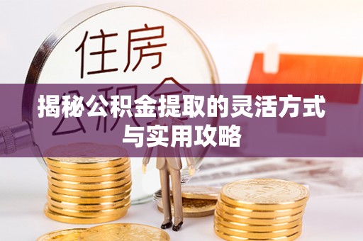 盘县揭秘公积金提取的灵活方式与实用攻略
