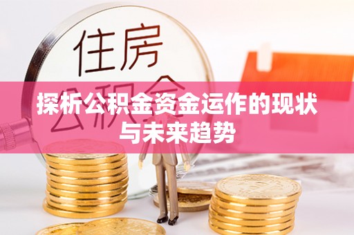 盘县探析公积金资金运作的现状与未来趋势